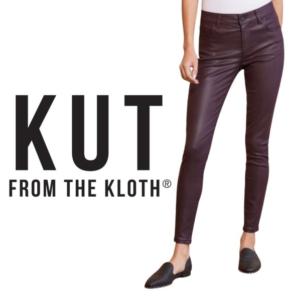 Kut From the Kloth Connie High Rise Double Waistband Jeans Acai Wash - Size 2 - Picture 1 of 15
